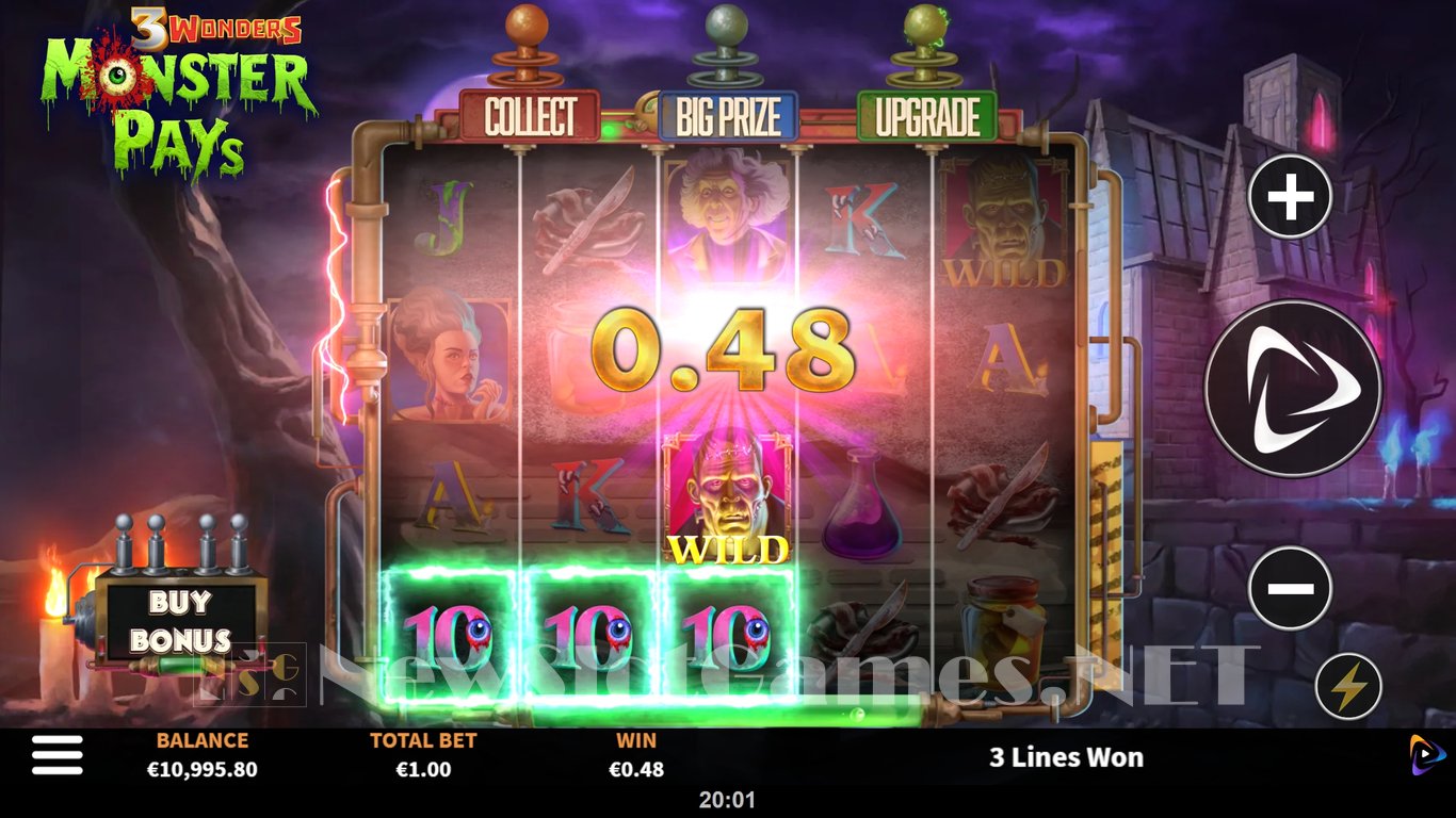 3 Wonders Monster Pays Slot Slot Image in Demo - pic. 5