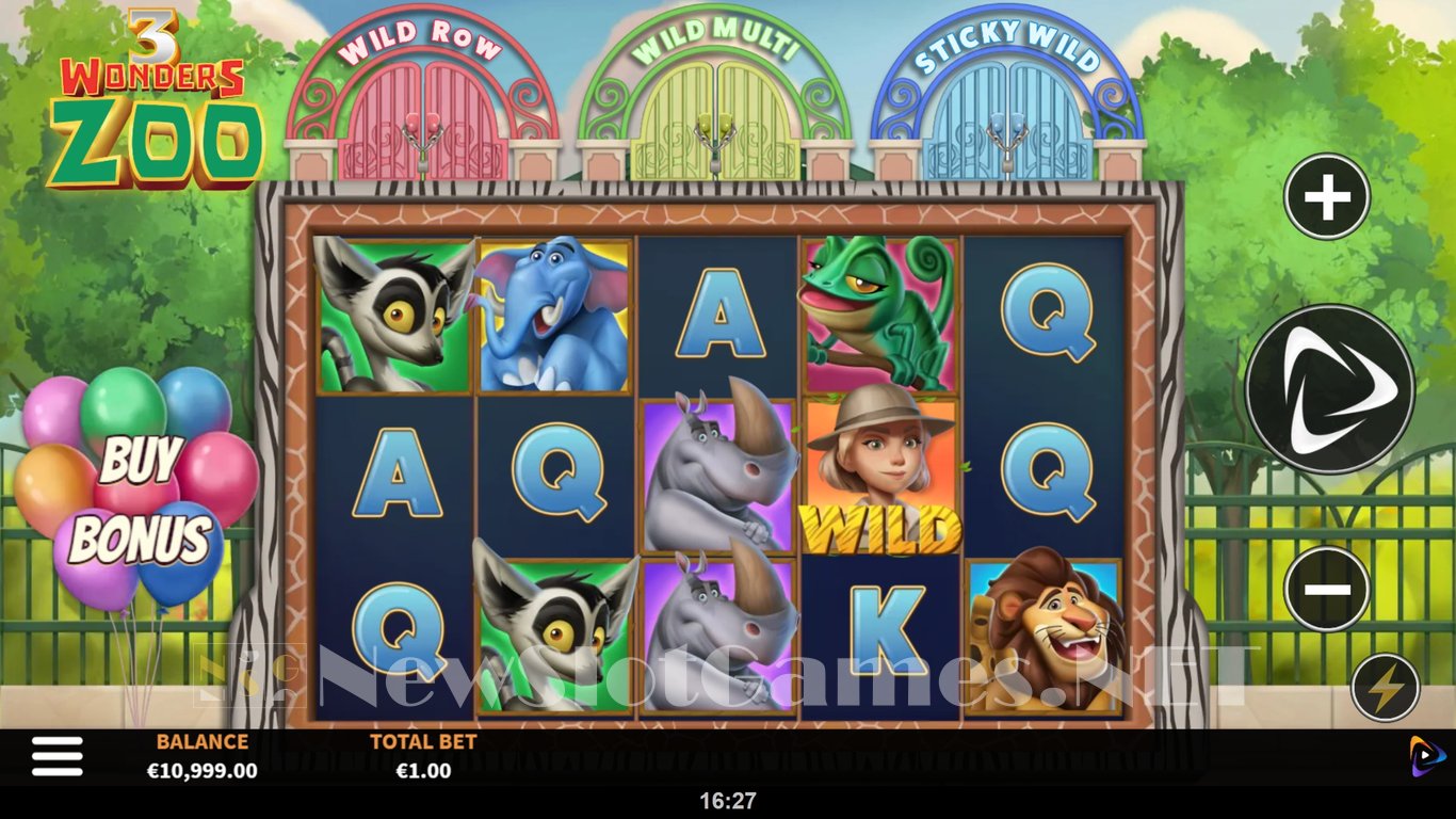 3 Wonders Zoo Slot Demo Image