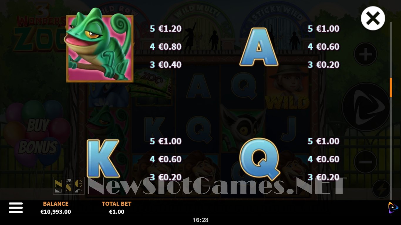 3 Wonders Zoo Slot Slot Image in Demo - pic. 8