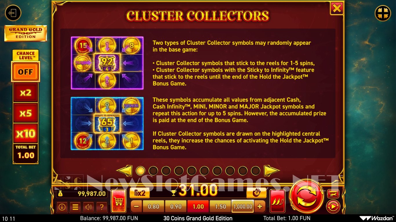 30 Coins Grand Gold Edition Slot Slot Image in Demo - pic. 7