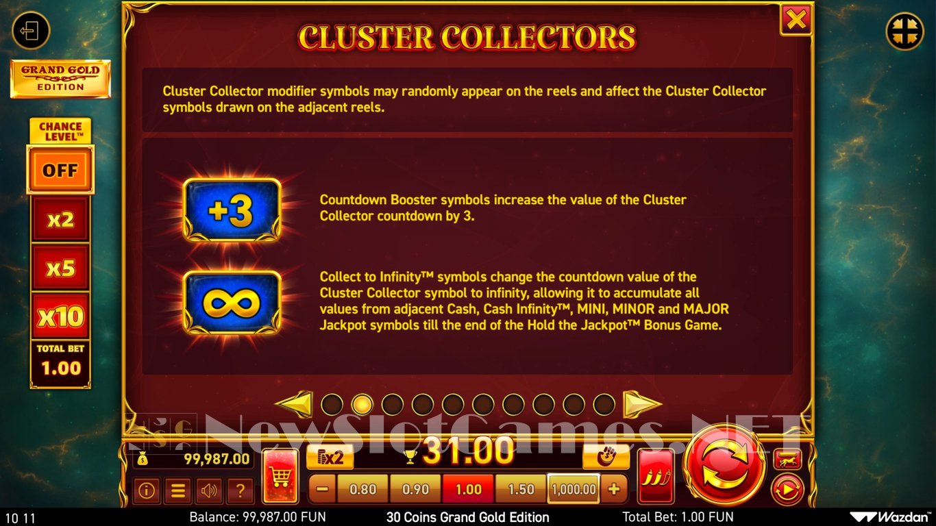 30 Coins Grand Gold Edition Slot Slot Image in Demo - pic. 8