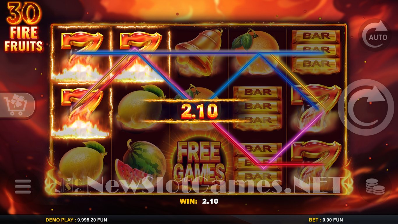 30 Fire Fruits Slot Slot Image in Demo - pic. 2