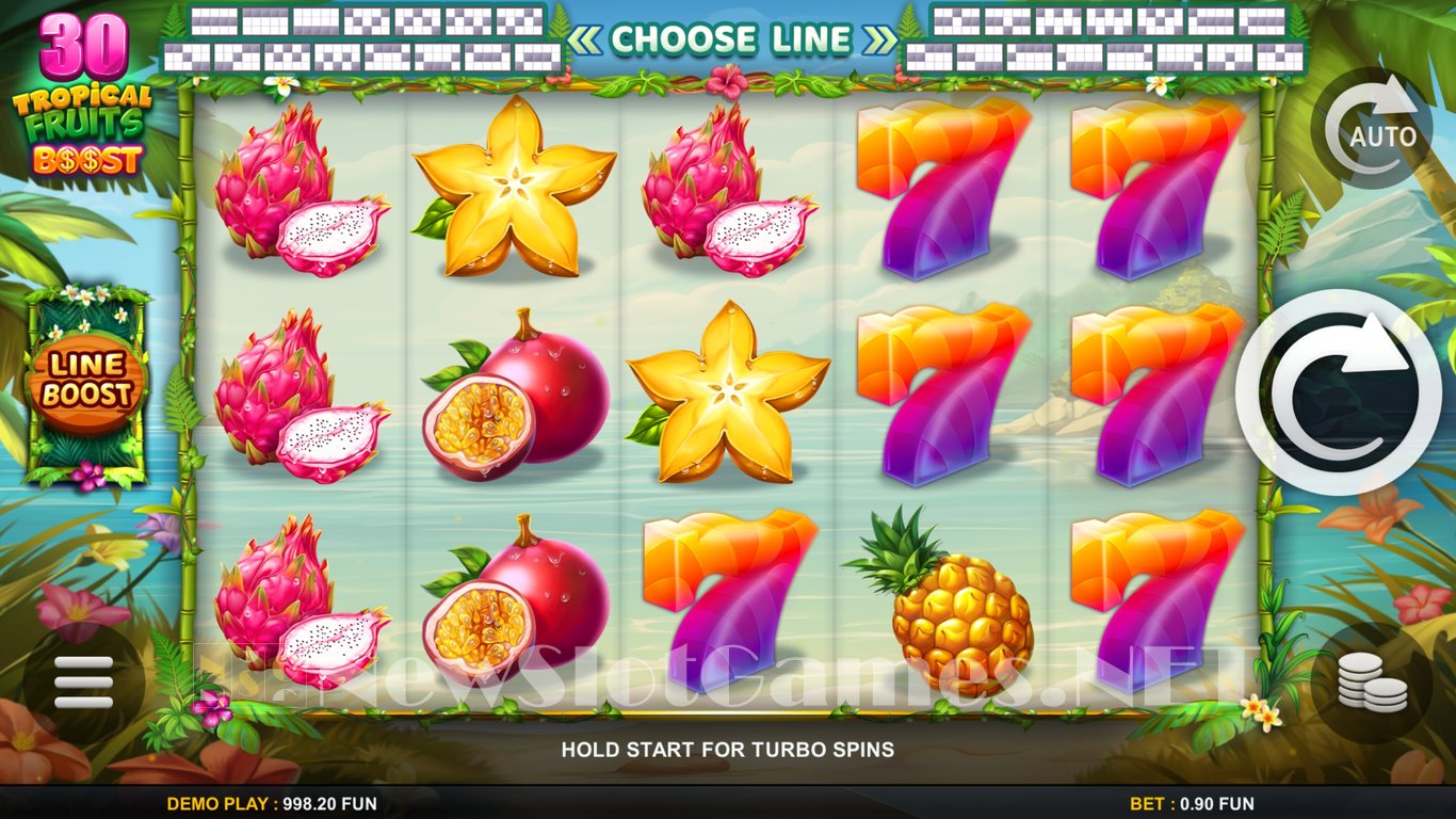 30 Tropical Fruits Boost Slot Slot Image in Demo - pic. 2