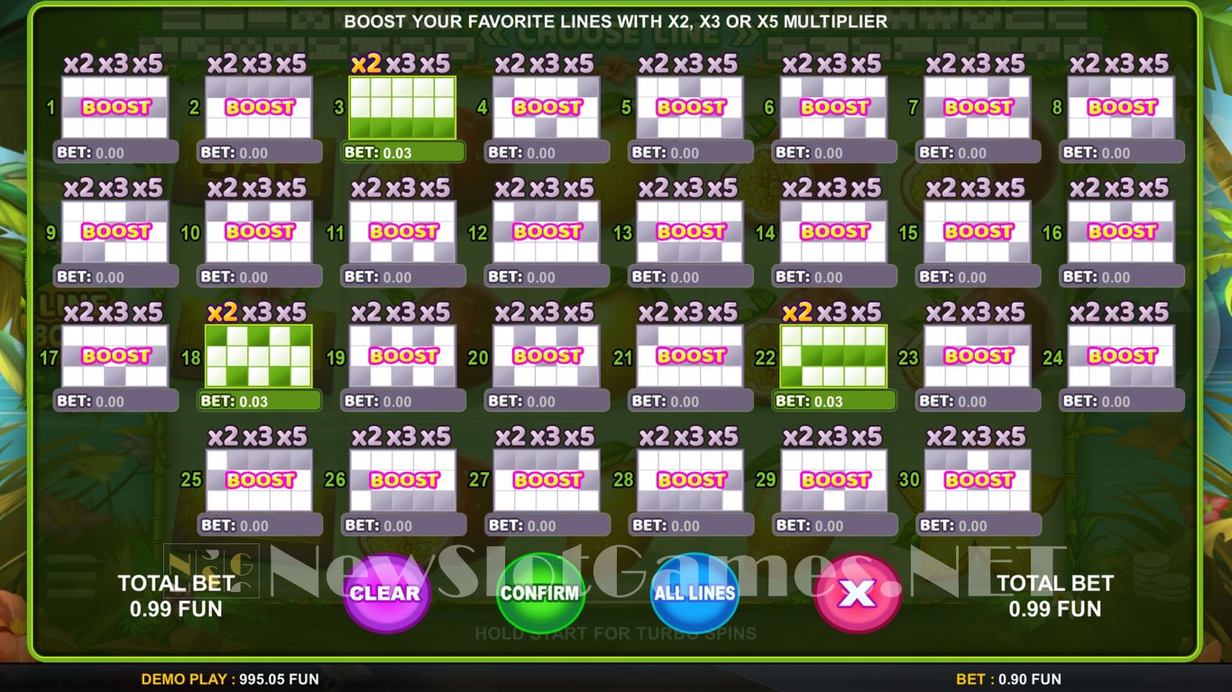 30 Tropical Fruits Boost Slot Slot Image in Demo - pic. 5