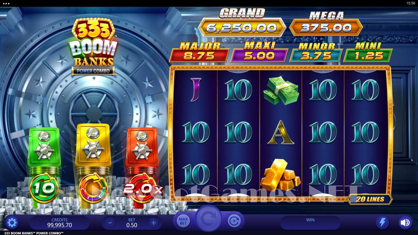 333 Boom Banks 2 Power Combo Slot Slot Image in Demo - pic. 2