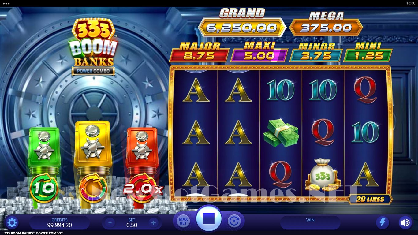 333 Boom Banks 2 Power Combo Slot Slot Image in Demo - pic. 3