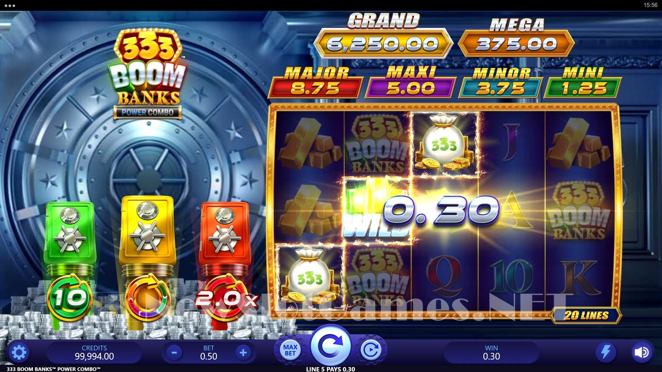 333 Boom Banks 2 Power Combo Slot Slot Image in Demo - pic. 4