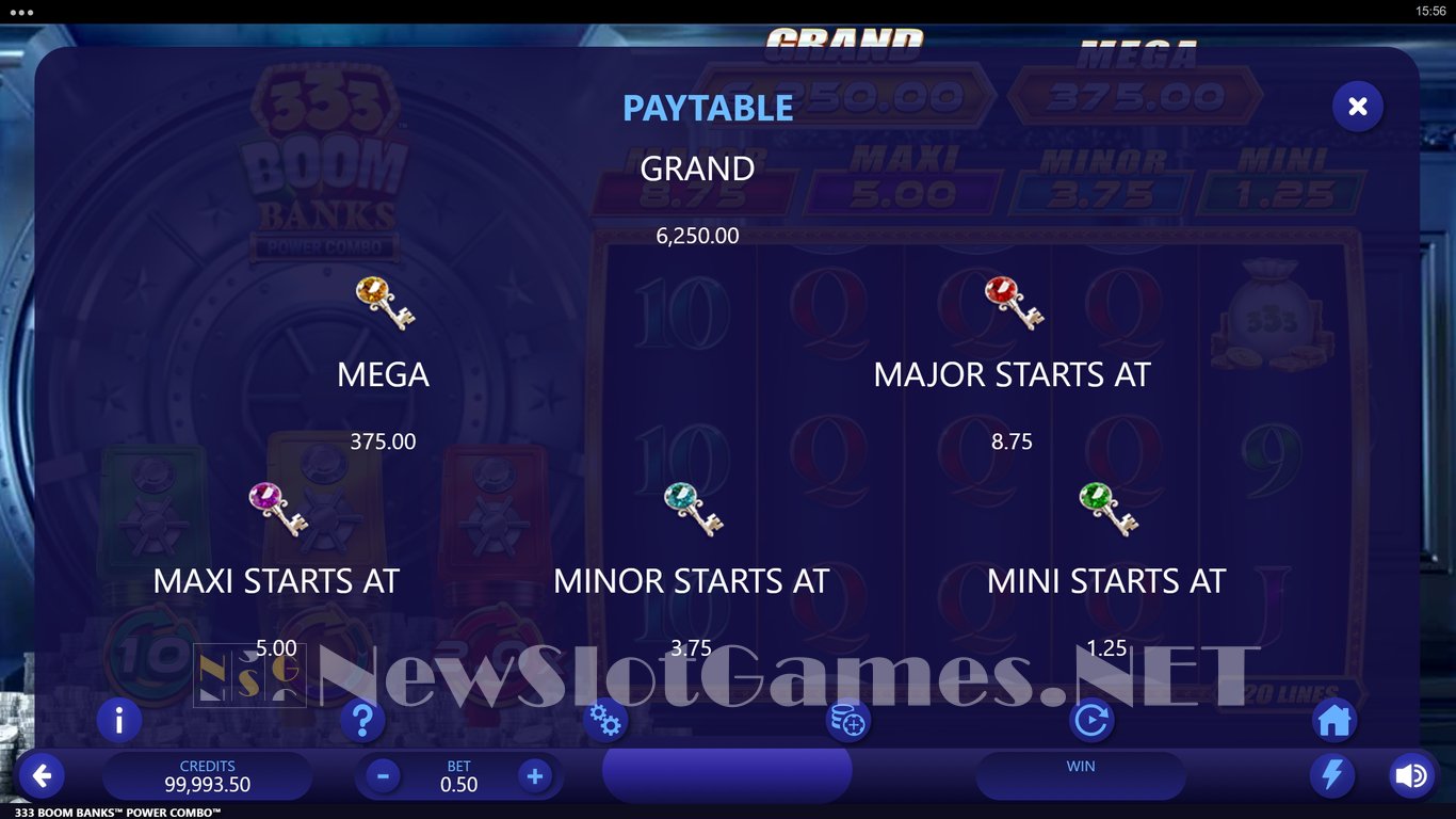 333 Boom Banks 2 Power Combo Slot Slot Image in Demo - pic. 6