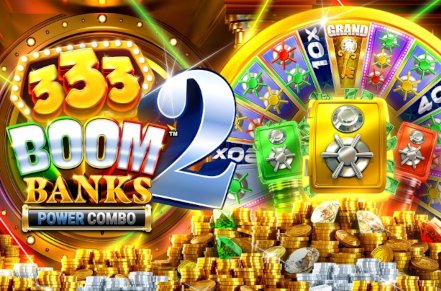 333 Boom Banks 2 Power Combo Slot Logo