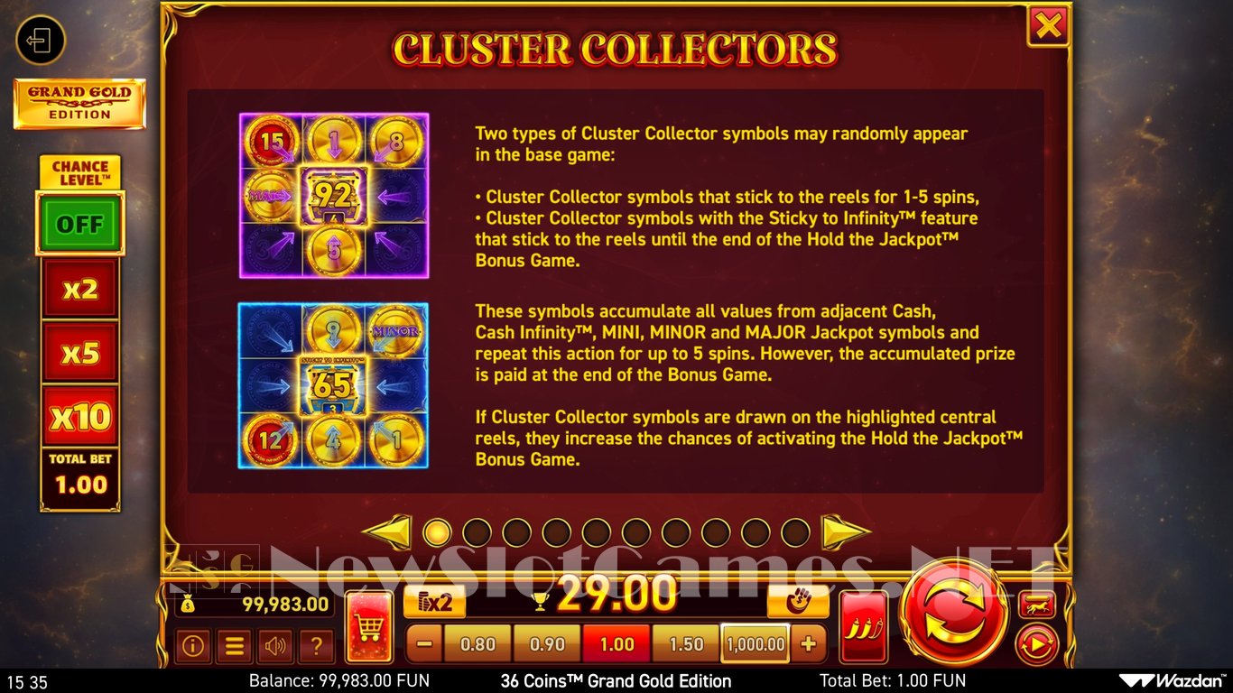 36 Coins Grand Gold Edition Slot Slot Image in Demo - pic. 10