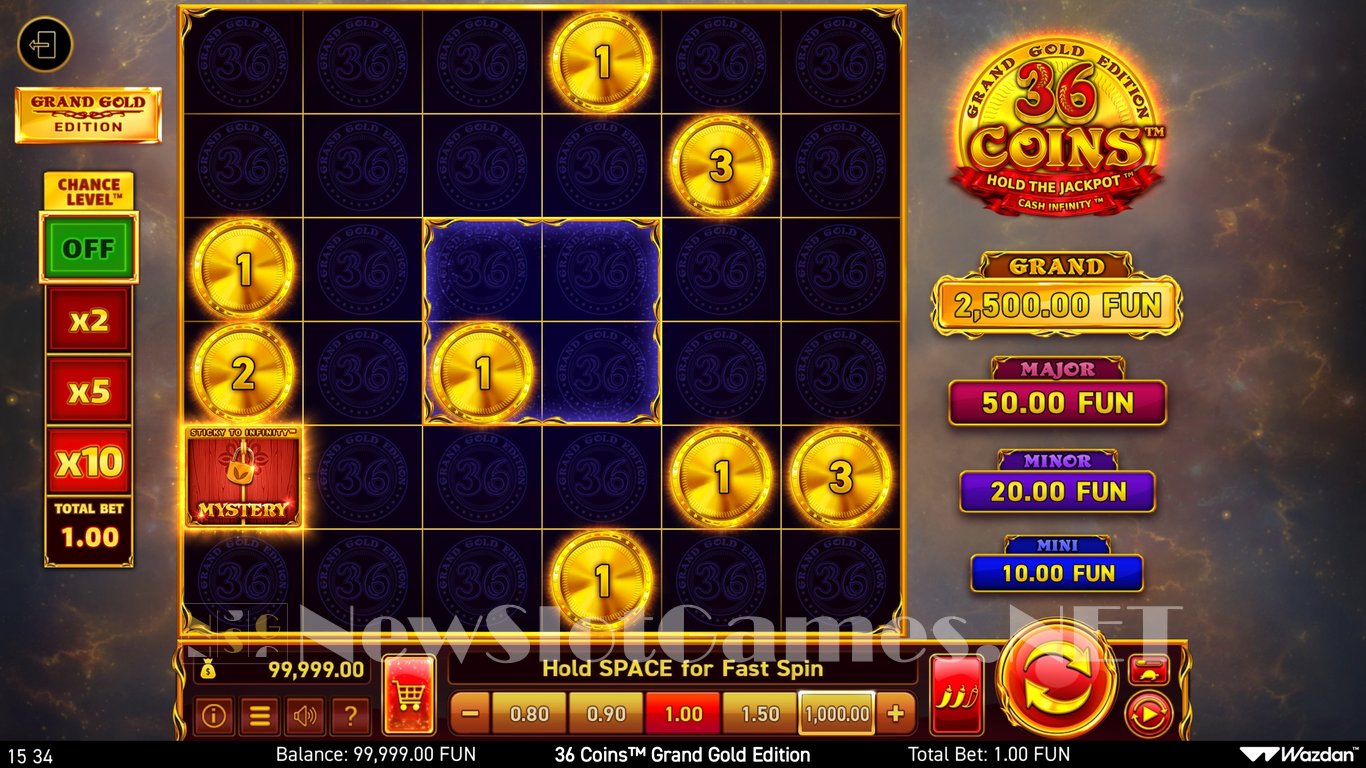36 Coins Grand Gold Edition Slot Slot Image in Demo - pic. 2