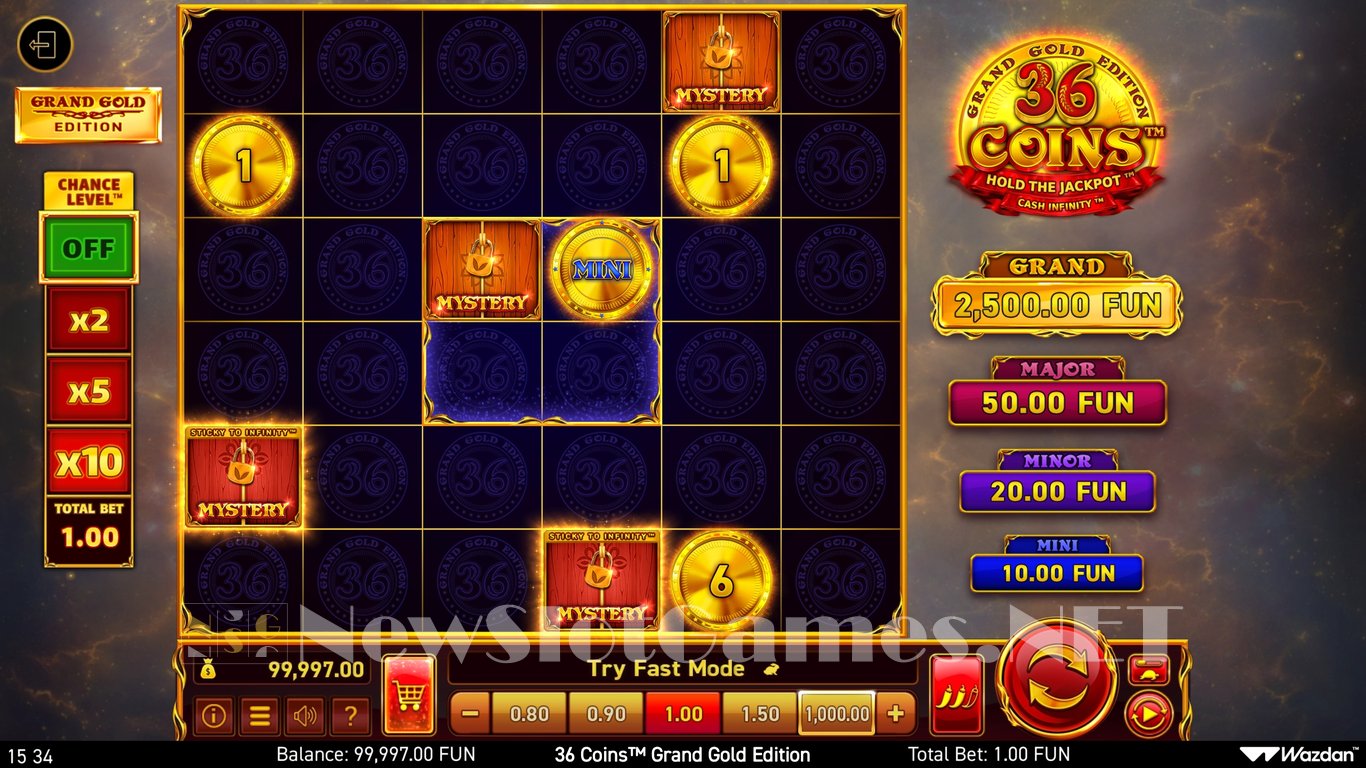 36 Coins Grand Gold Edition Slot Slot Image in Demo - pic. 3