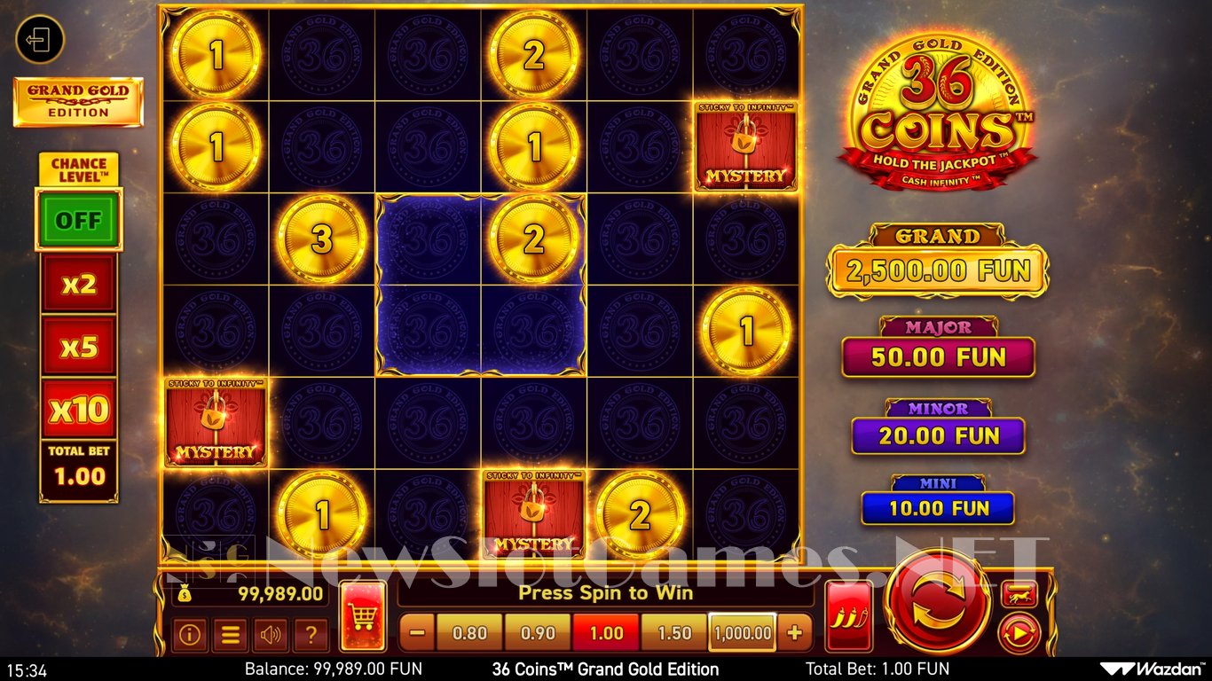 36 Coins Grand Gold Edition Slot Slot Image in Demo - pic. 5