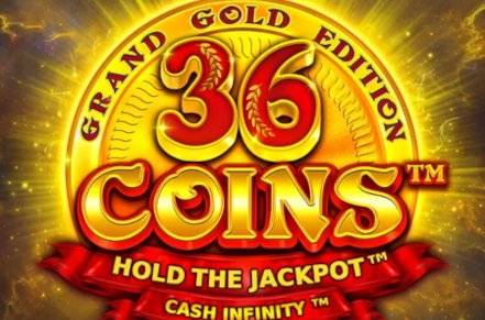 36 Coins Grand Gold Edition Slot Logo