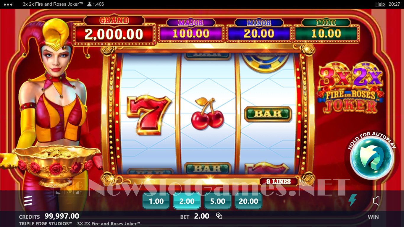 3x 2x Fire and Roses Joker Slot Slot Image in Demo - pic. 4