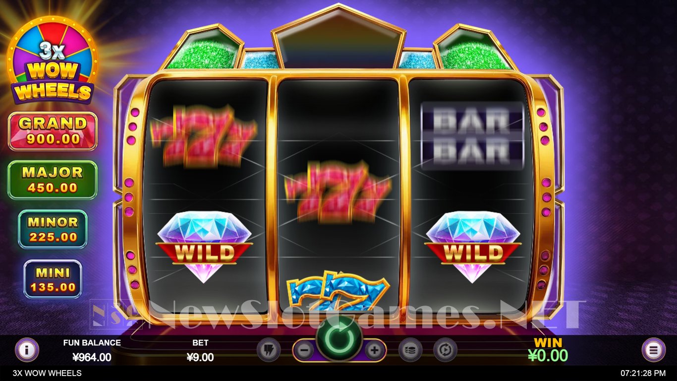 3x Wow Wheels Slot Slot Image in Demo - pic. 2