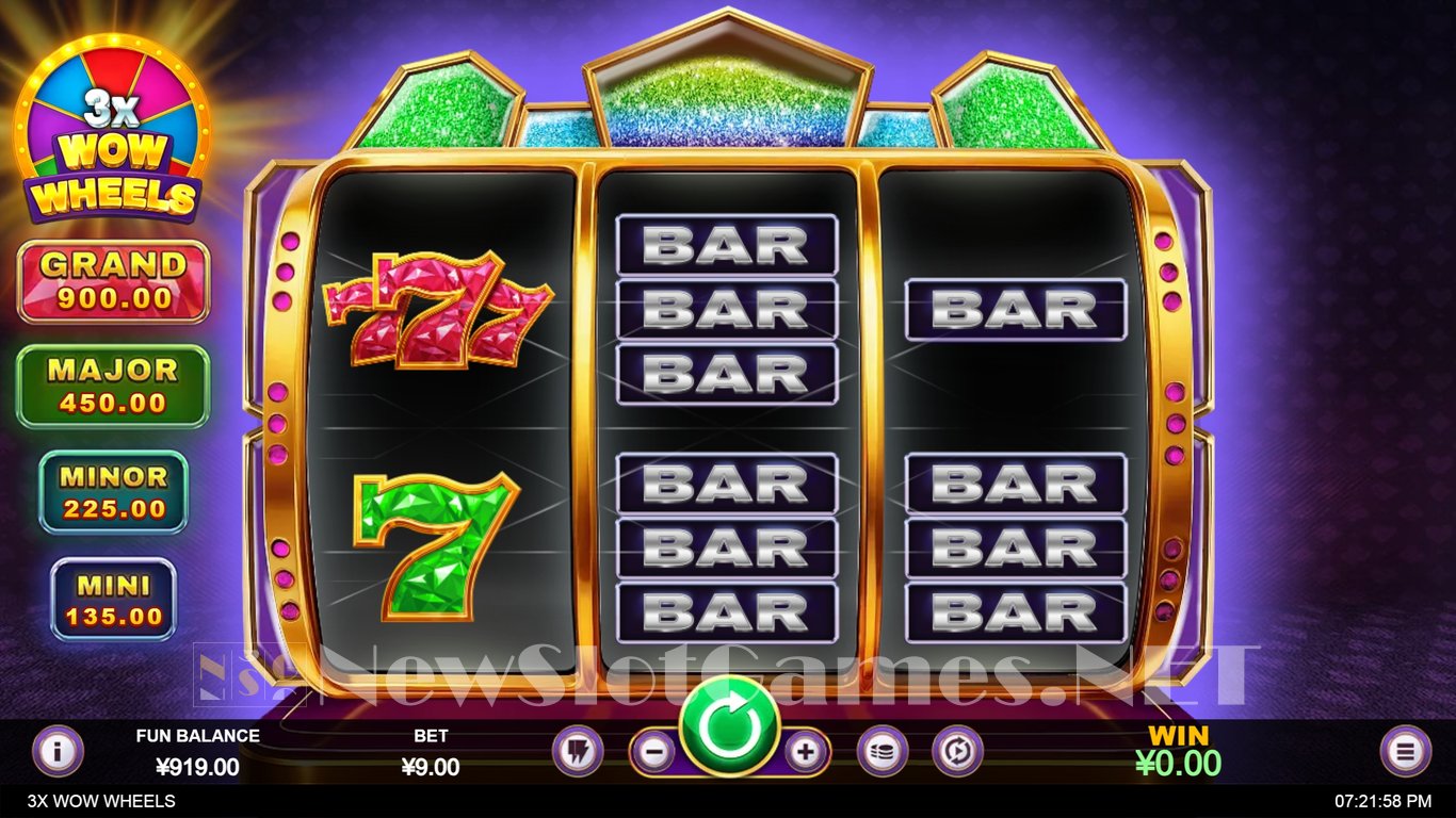 3x Wow Wheels Slot Slot Image in Demo - pic. 4