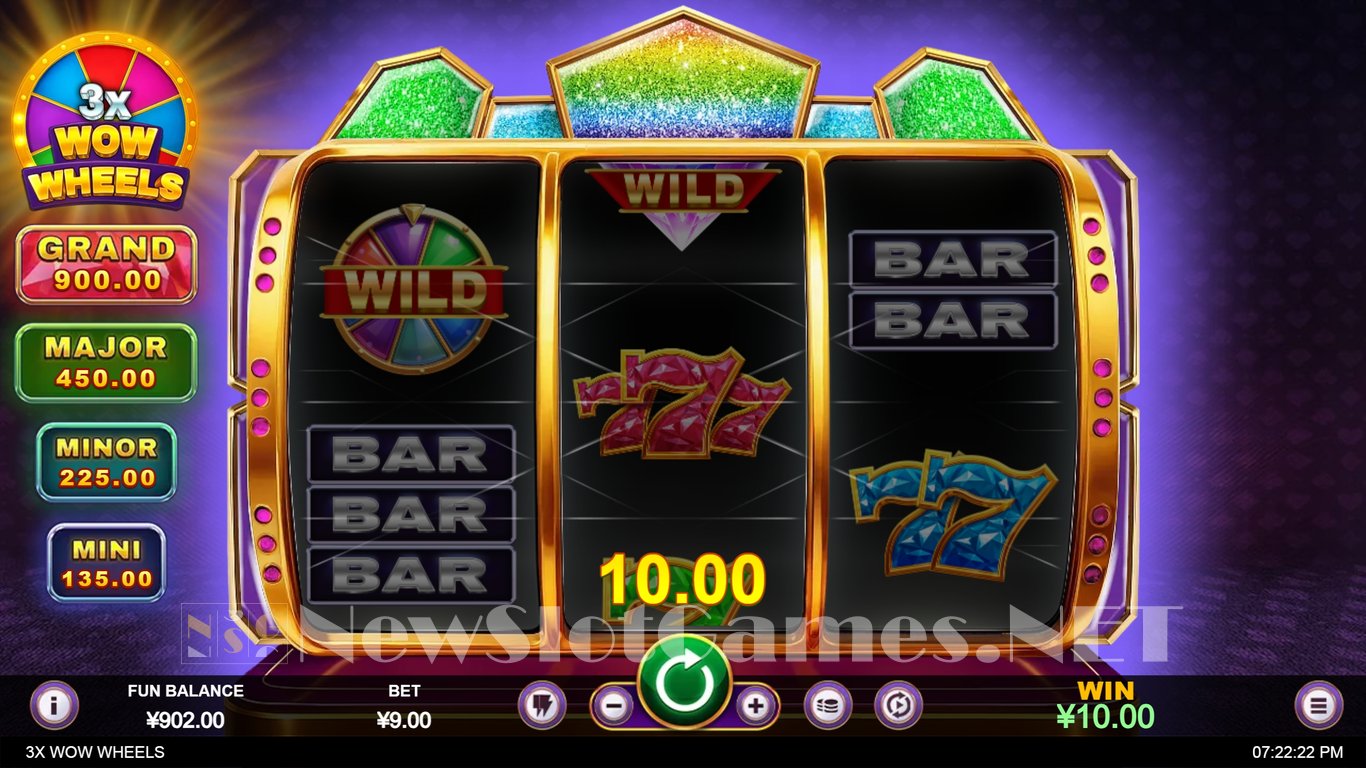 3x Wow Wheels Slot Slot Image in Demo - pic. 5