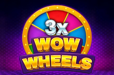 3x Wow Wheels Slot Logo