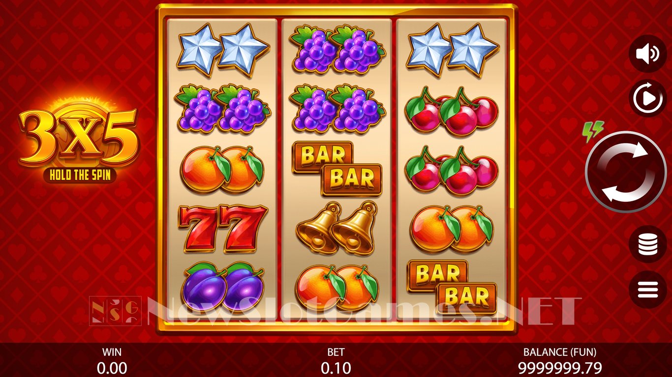 3x5 Hold the Spin Slot Slot Image in Demo - pic. 2
