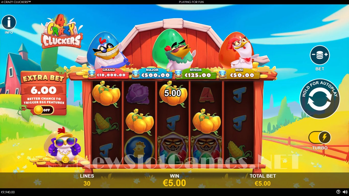 4 Crazy Cluckers Slot Slot Image in Demo - pic. 4