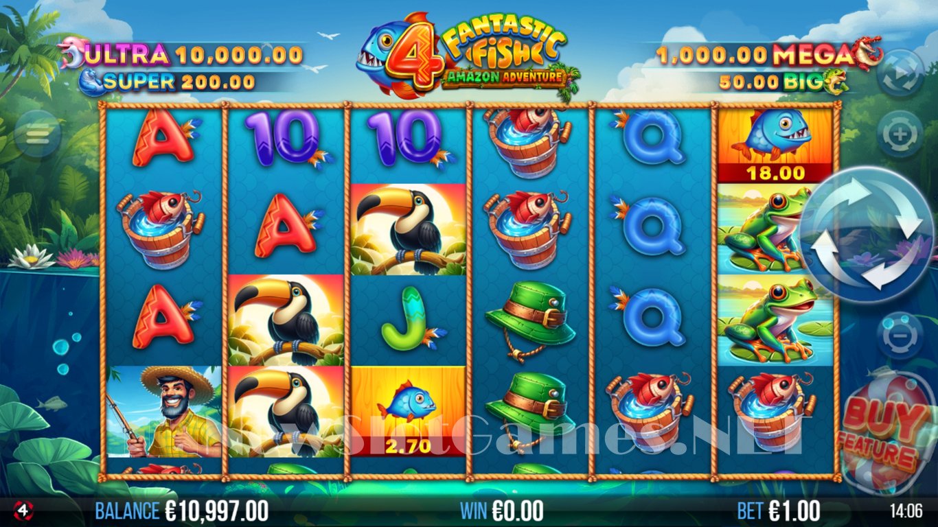 4 Fantastic Fish Amazon Adventure Slot Slot Image in Demo - pic. 4