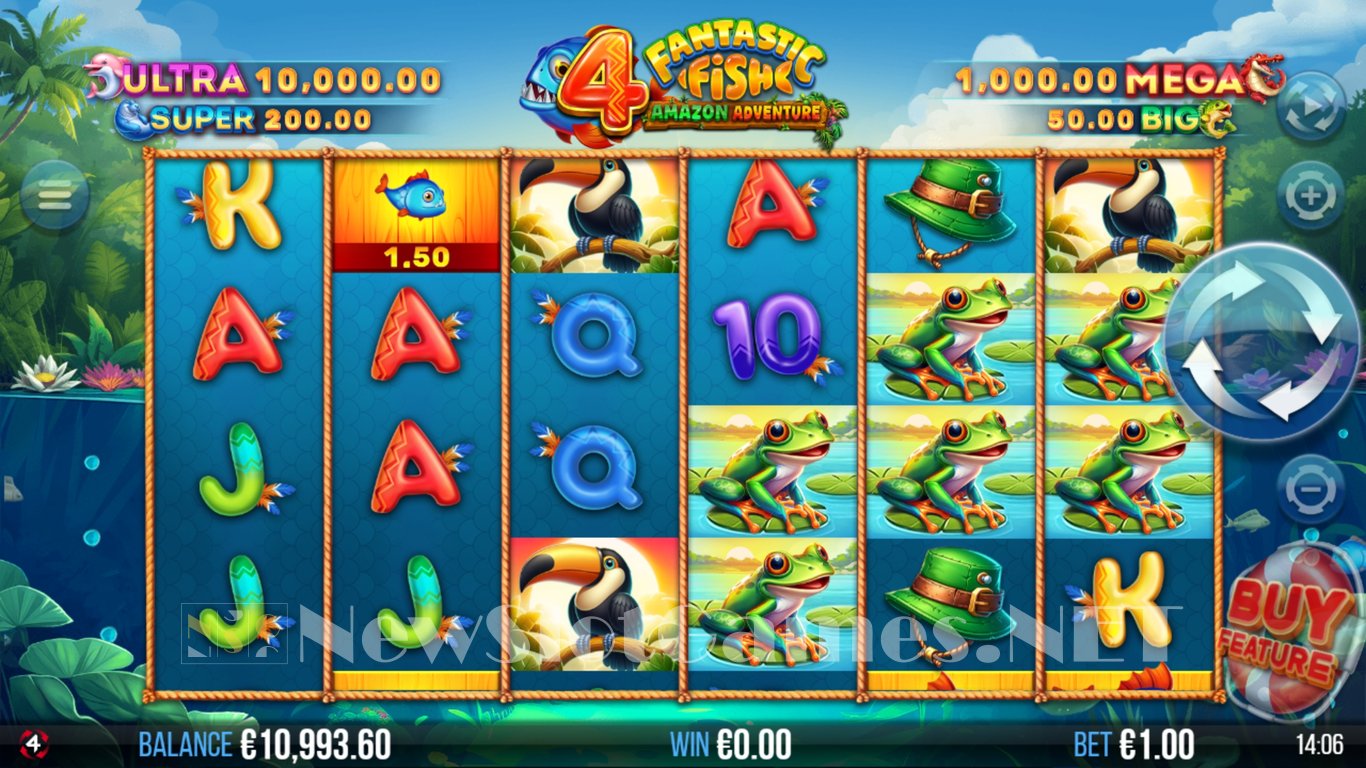 4 Fantastic Fish Amazon Adventure Slot Slot Image in Demo - pic. 7