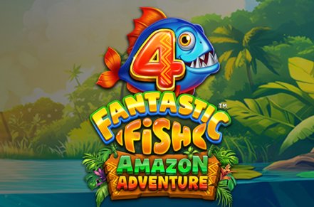4 Fantastic Fish Amazon Adventure Slot Logo