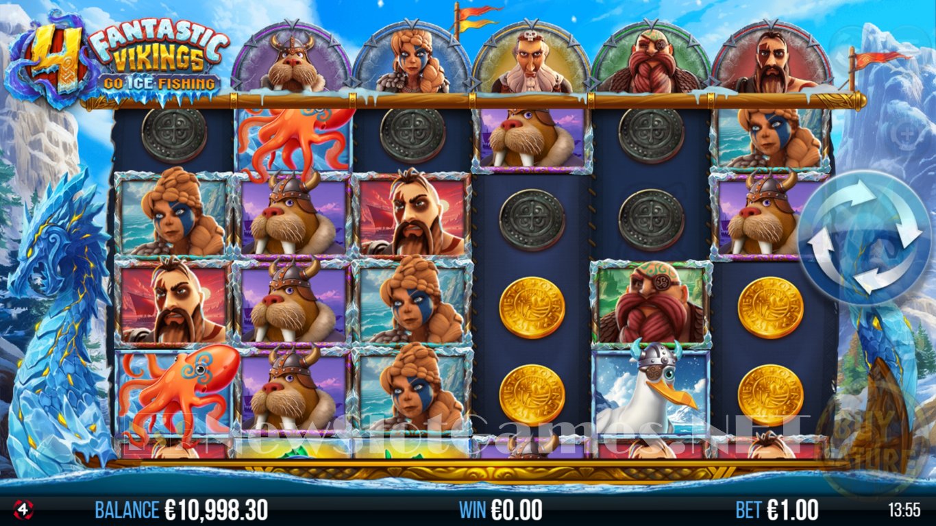 4 Fantastic Vikings Go Ice Fishing Slot Slot Image in Demo - pic. 2