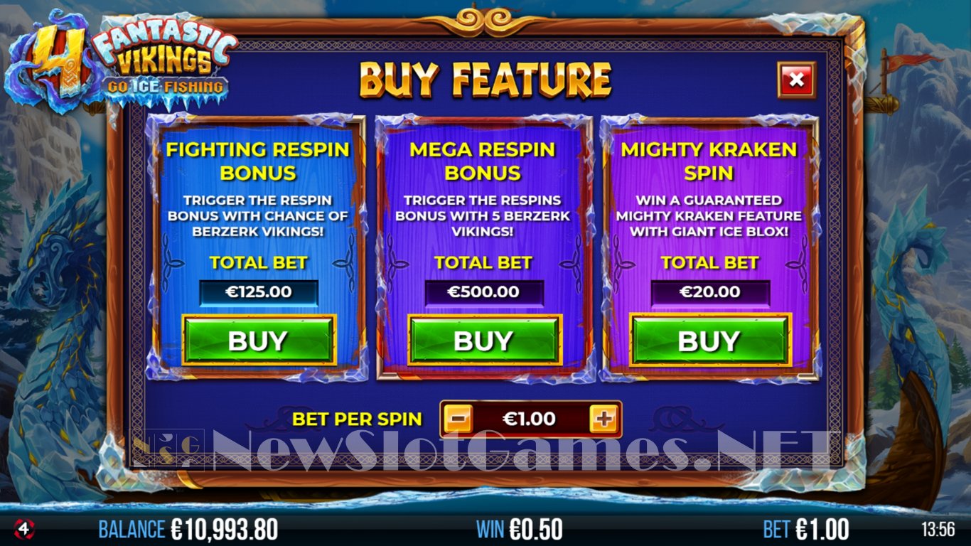 4 Fantastic Vikings Go Ice Fishing Slot Slot Image in Demo - pic. 6