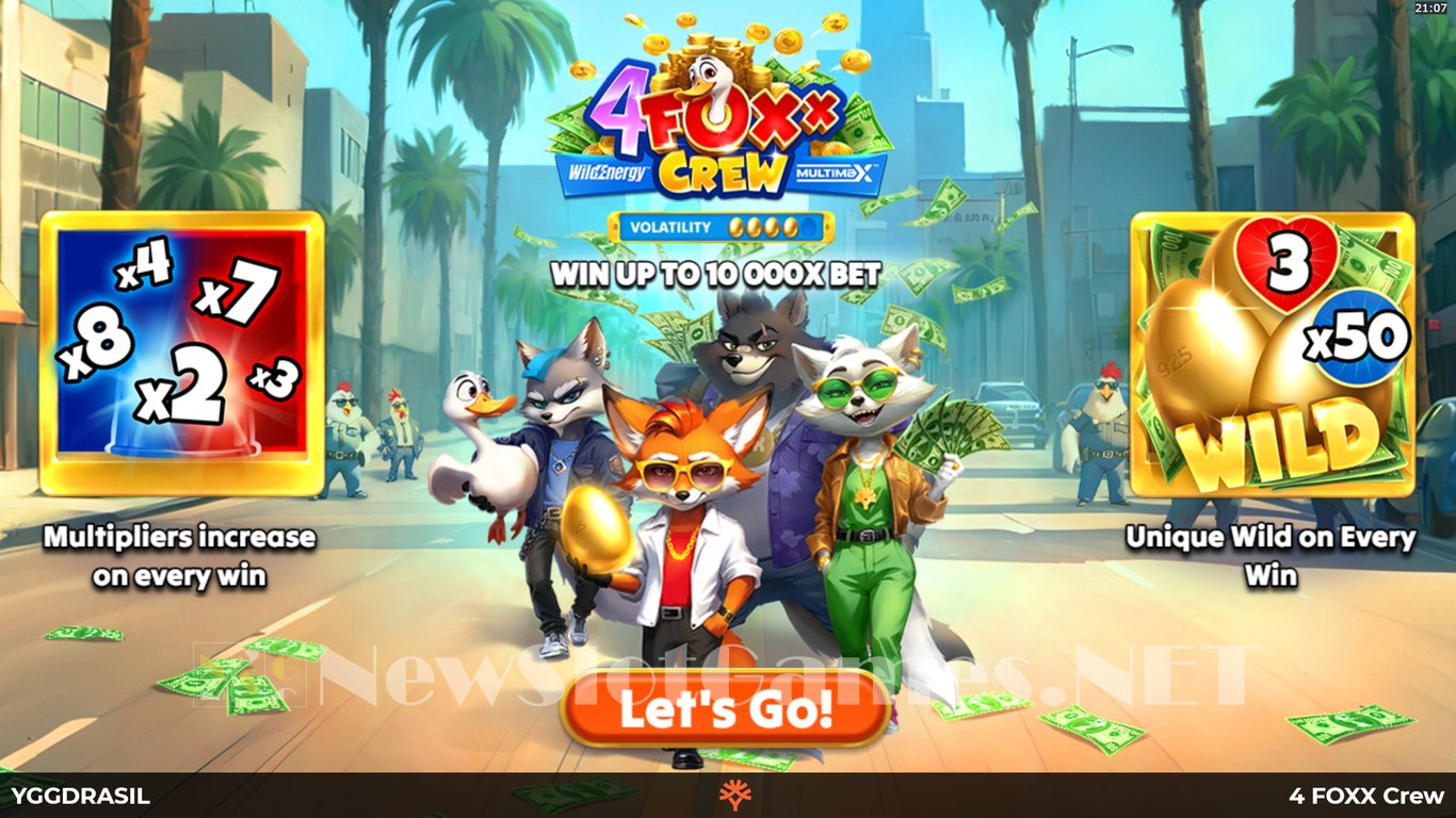 4 Foxx Crew Slot Demo Image