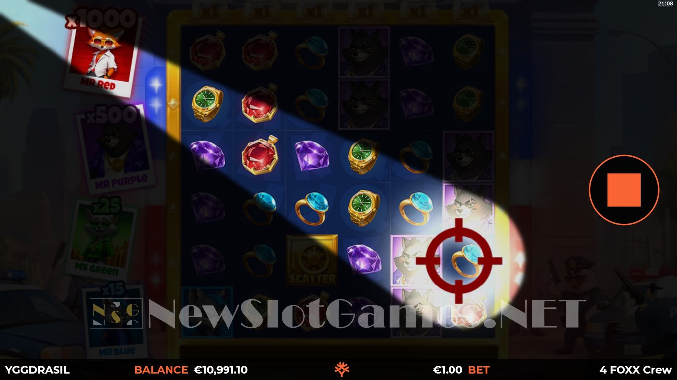 4 Foxx Crew Slot Slot Image in Demo - pic. 3