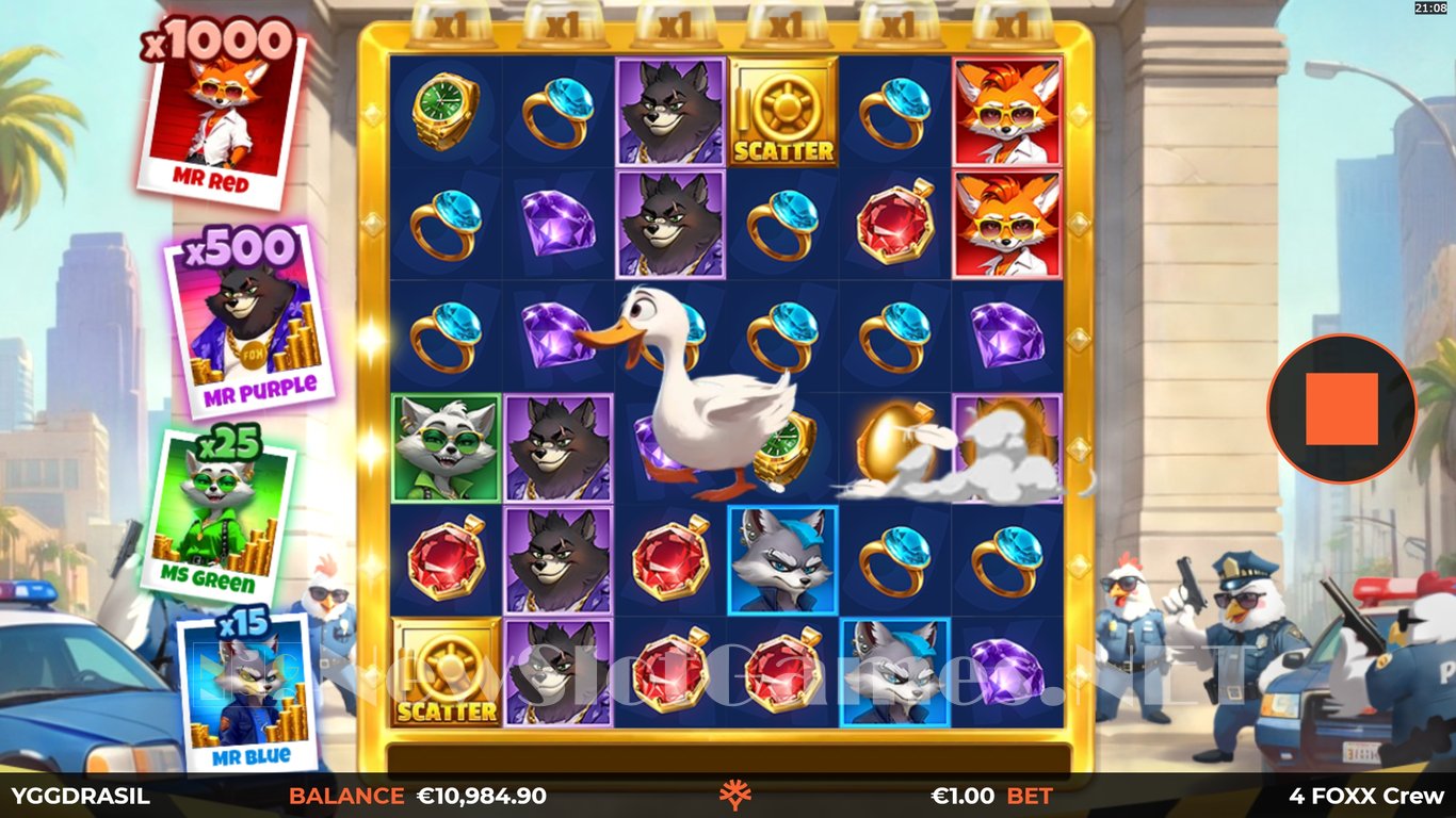 4 Foxx Crew Slot Slot Image in Demo - pic. 7