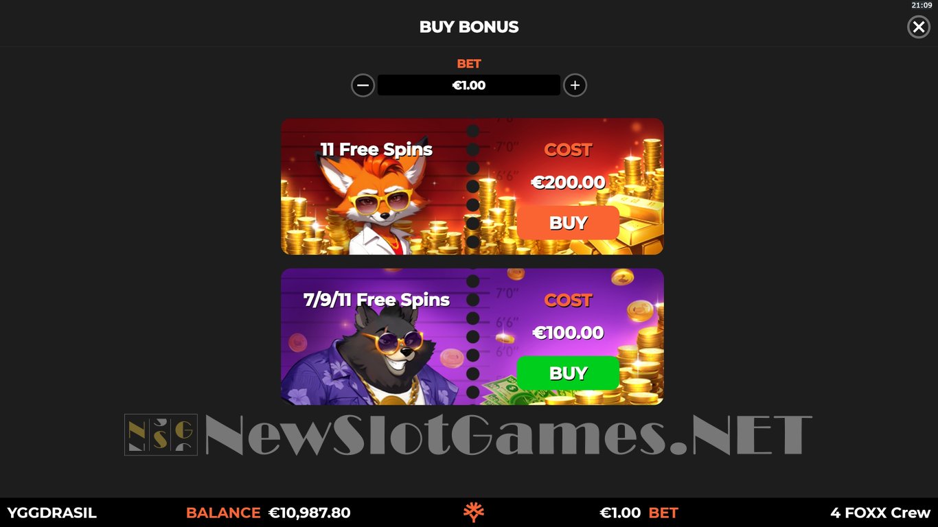 4 Foxx Crew Slot Slot Image in Demo - pic. 8