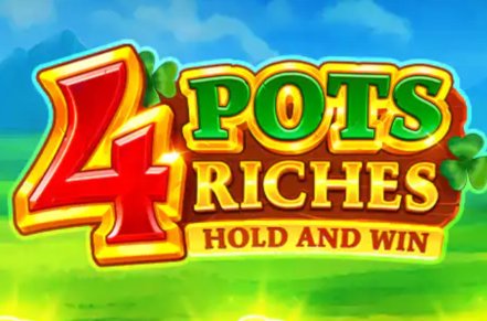 4 Pots Riches Hold and Win Slot Logo