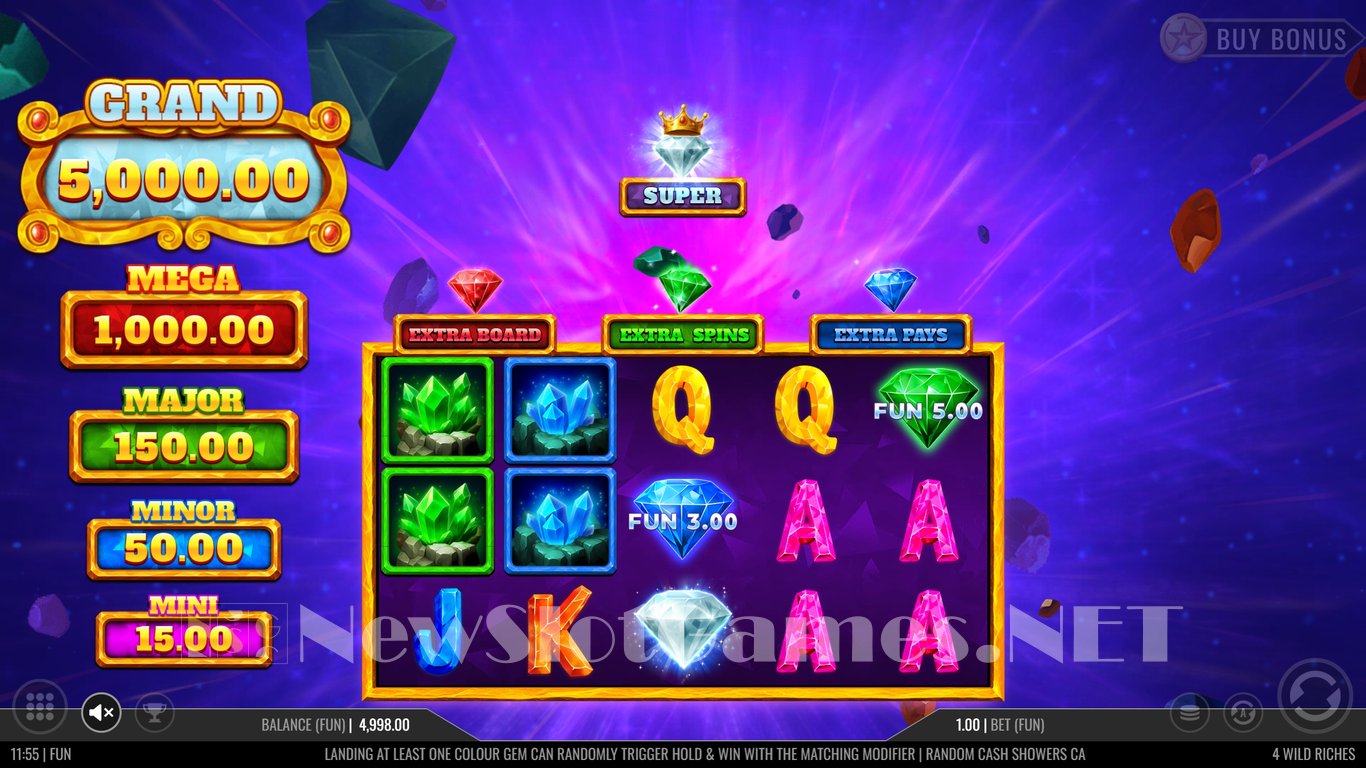 4 Wild Riches Slot Slot Image in Demo - pic. 2