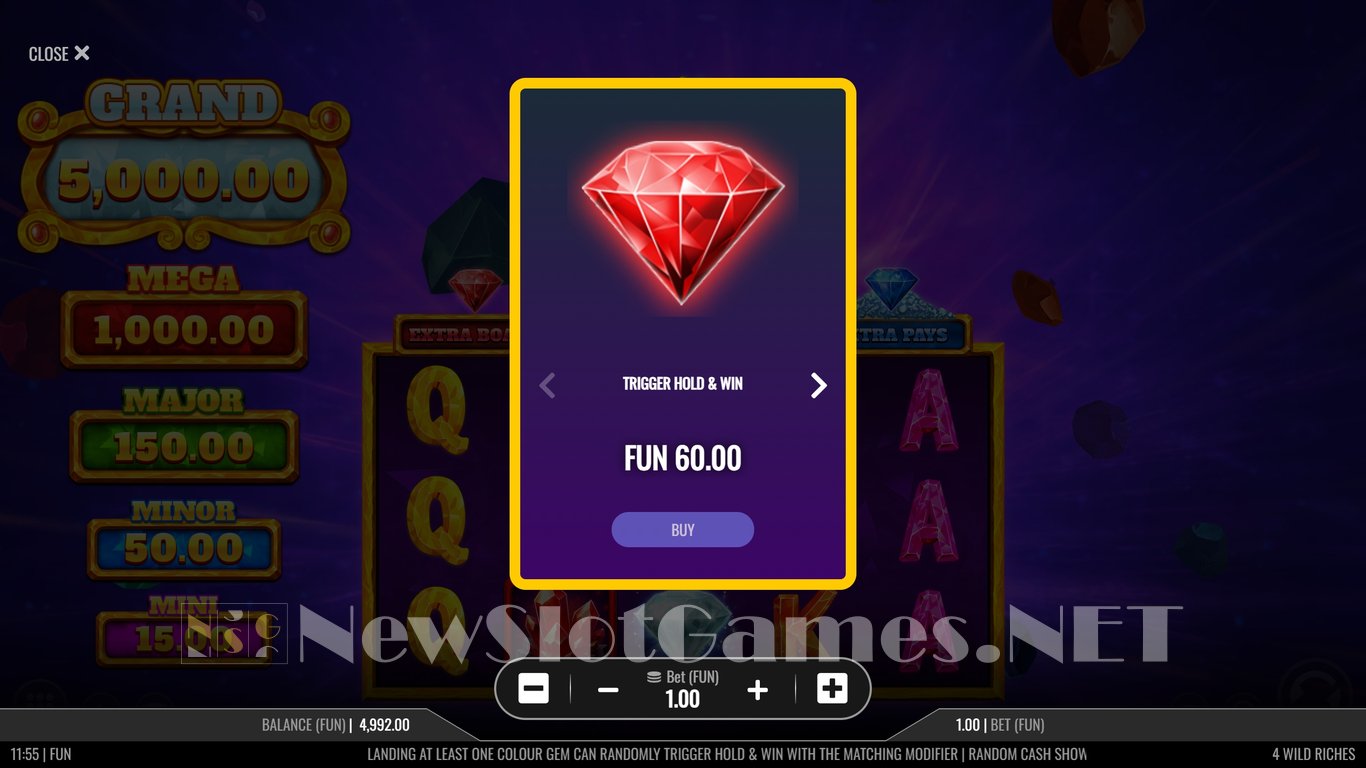 4 Wild Riches Slot Slot Image in Demo - pic. 4