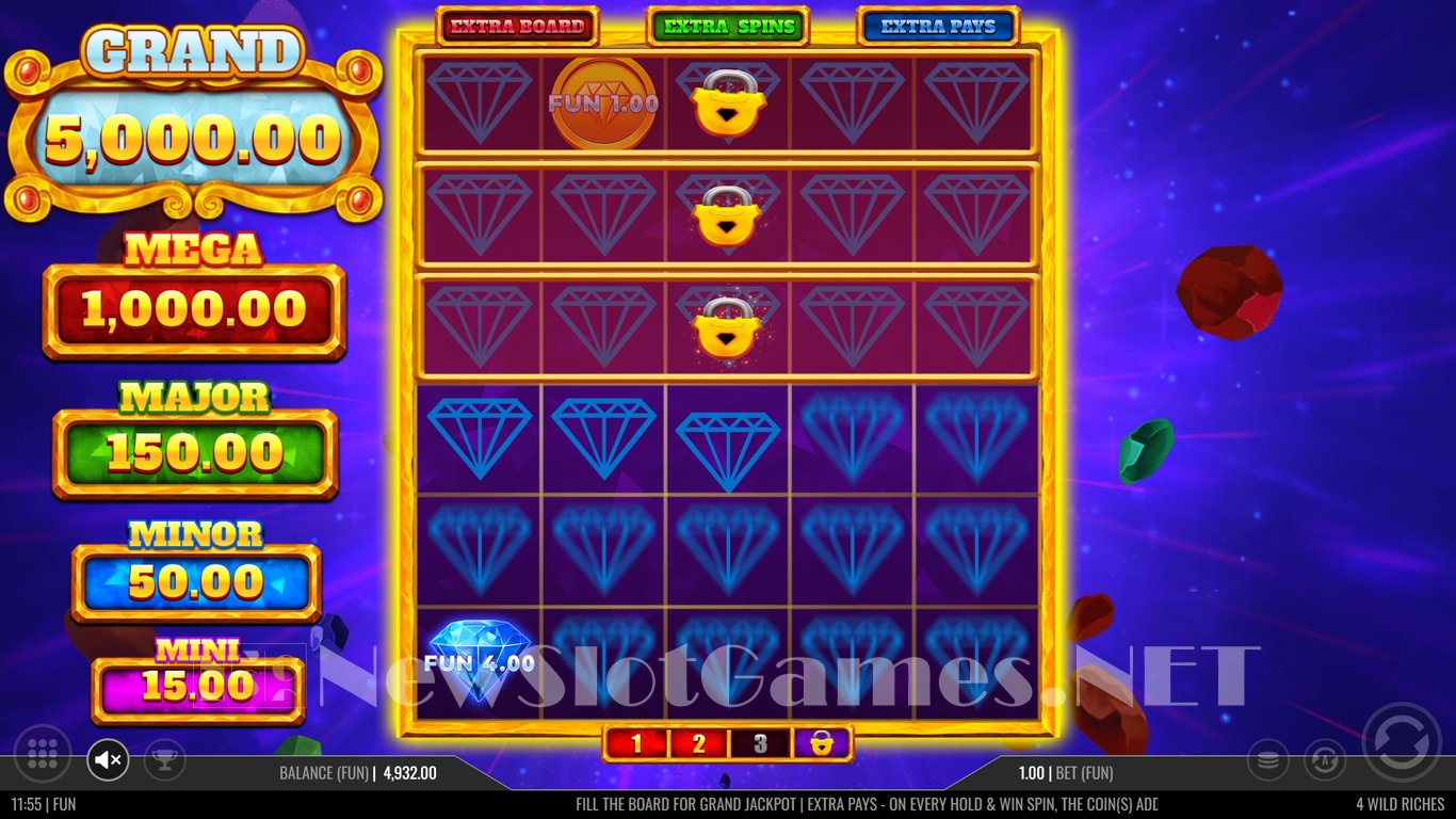 4 Wild Riches Slot Slot Image in Demo - pic. 6