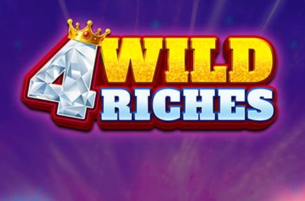 4 Wild Riches Slot Logo