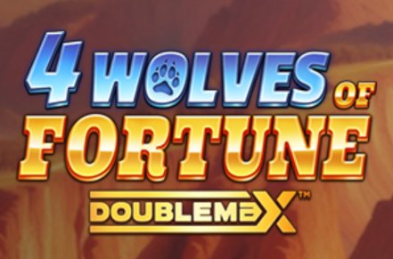 4 Wolves of Fortune DoubleMax Slot Logo