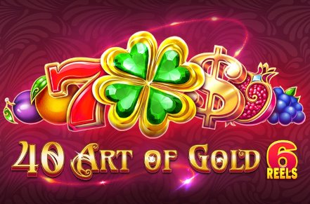 40 Art of Gold 6 Reels Slot Logo
