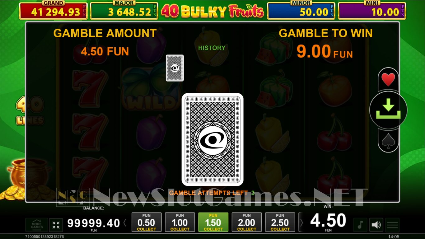 40 Bulky Fruits Golden Coins Link Slot Slot Image in Demo - pic. 5