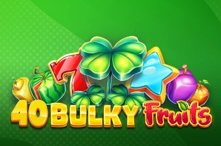 40 Bulky Fruits Golden Coins Link Slot Logo