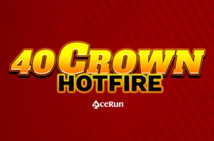40 Crown Hotfire Slot Logo
