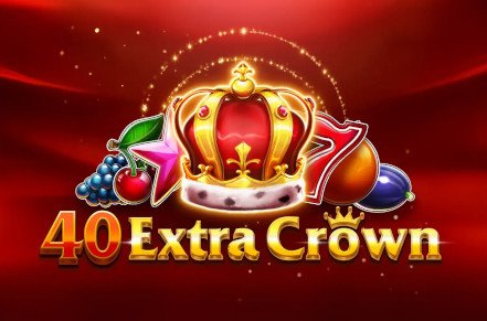 40 Extra Crown Slot Logo