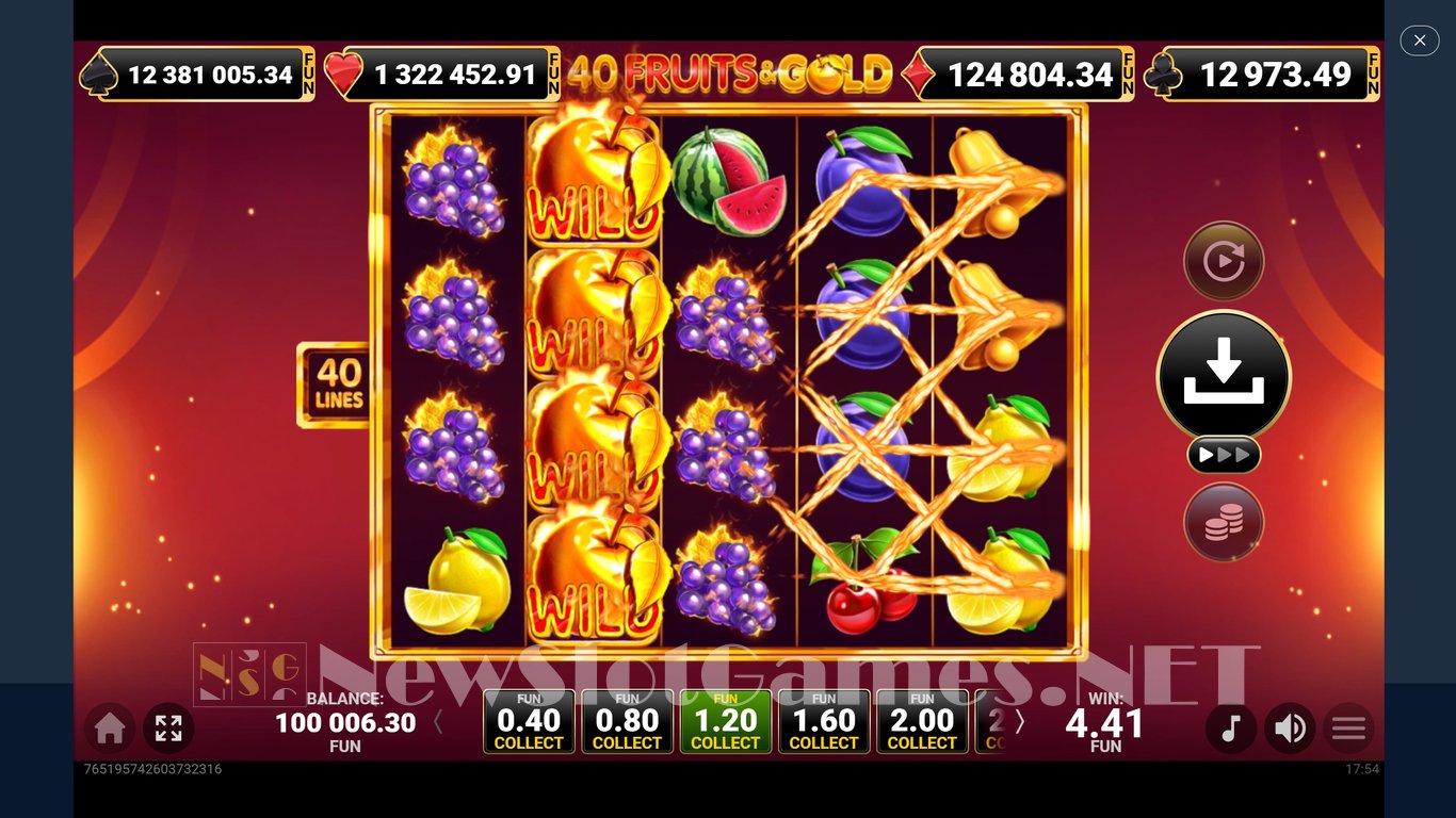 40 Fruits & Gold Slot Slot Image in Demo - pic. 2