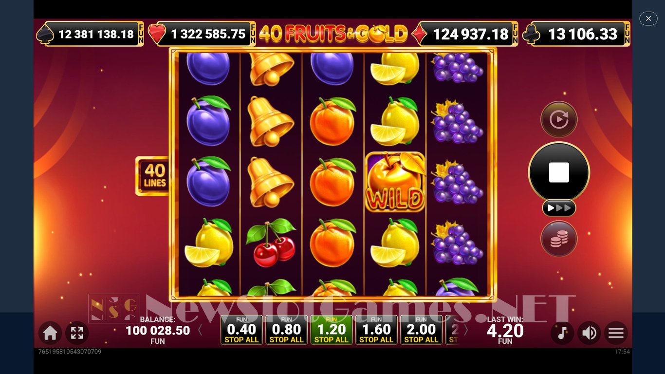 40 Fruits & Gold Slot Slot Image in Demo - pic. 3