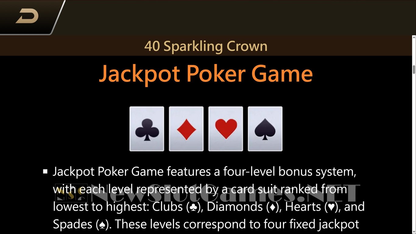 40 Sparkling Crown Slot Slot Image in Demo - pic. 5