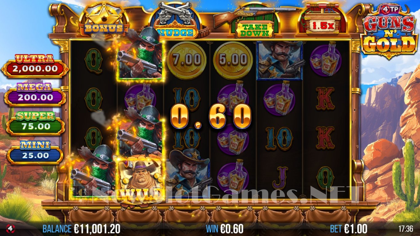 4TP Guns N Gold Slot Slot Image in Demo - pic. 2