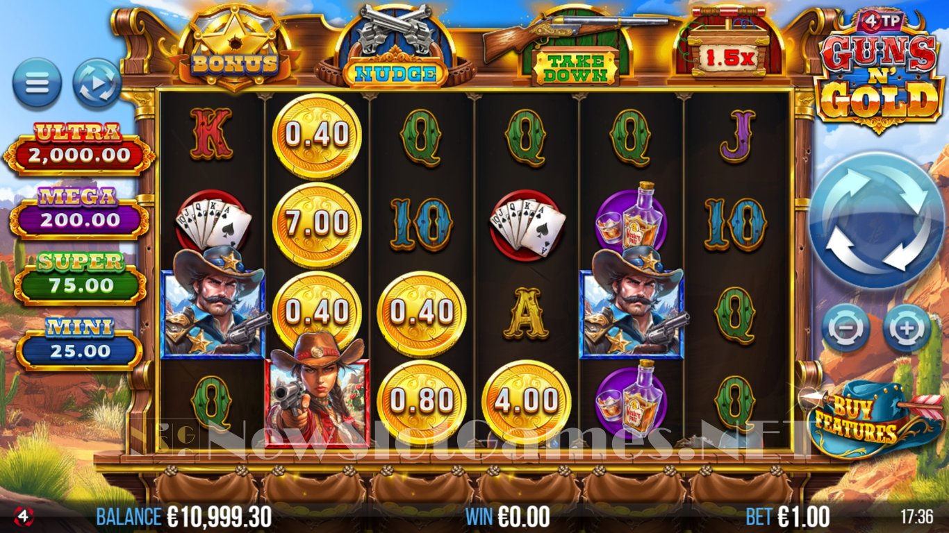 4TP Guns N Gold Slot Slot Image in Demo - pic. 3